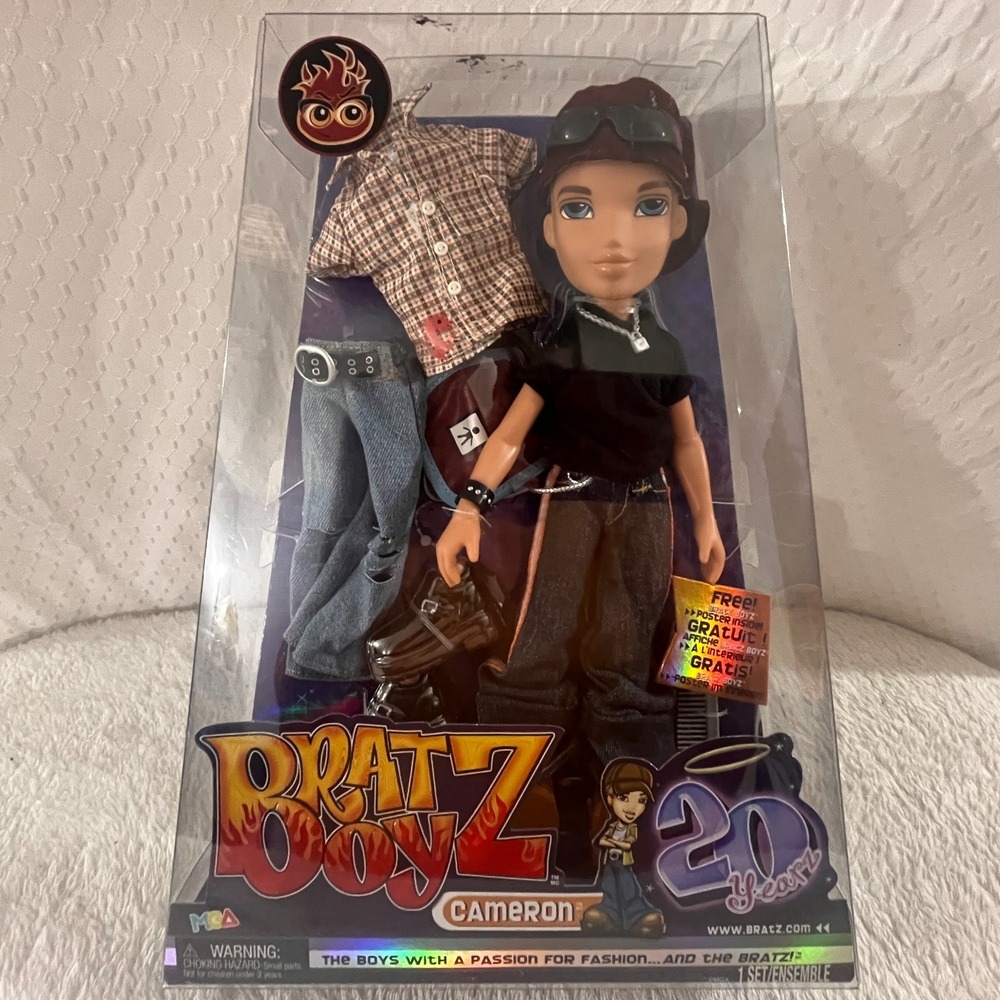 2021 Bratz  Boyz 20 Yearz Special Anniversary Edition Cameron New In Box